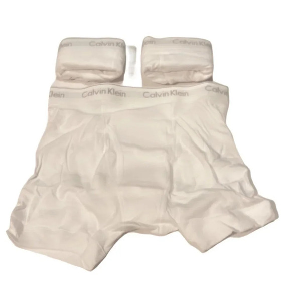 NNT 3 x calvin Klein essential comfortable logo stretch cotton boxer shorts S - Picture 2 of 2